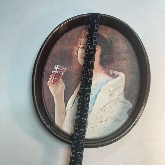 COCA COLA VINTAGE Serving Tray 14.5X12.25‎ - Picture 3 of 9